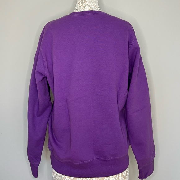 Supreme Established 1994 World Famous Crewneck in Purple - Picture 4 of 6